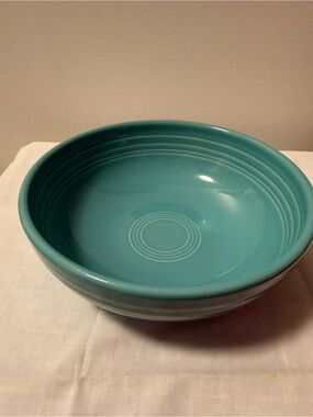 Fiestaware Turquoise Ceramic Mixing Bowl